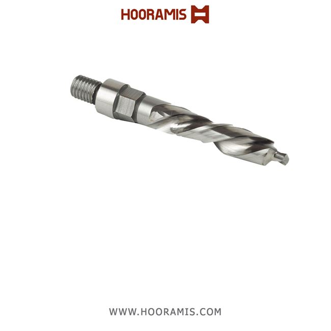 مته نوکدار چپگرد 95*12*5.5 با کد (MT 34) ارجینال جهت ایجاد سوراخ چهارپهلوی دستگیره در ماشین  MLA 